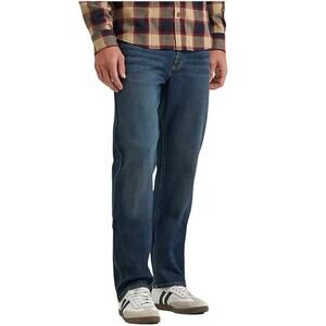 Wrangler Men’s Five Star Premium Straight Leg Denim Jeans Dark Wash Size 34X30